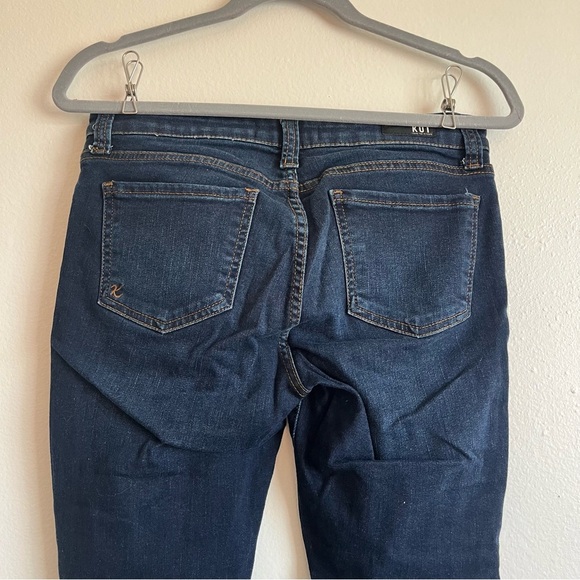Kut from the Kloth Connie Raw Hem Ankle With Zipper Skinny Jeans Size 4 - Picture 6 of 12